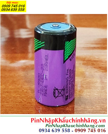 Tadiran TL-5920, Pin nuôi nguồn Tadiran TL5920 lithium 3.6V size C 8500mAh chính hãng Made in Israel